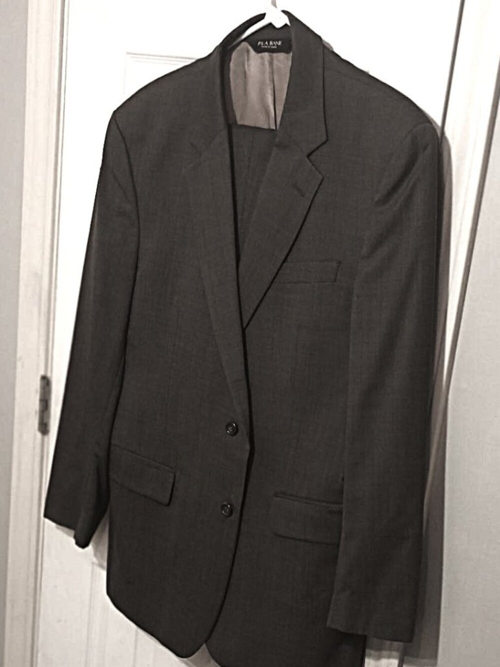 Joseph A. Bank Men Grayish Brown 2 Piece Suit  43R